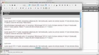 OLIT 483 WebCT Authoring Using Templates: Editing with a Template
