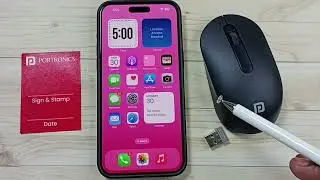 iPhone | How to Connect Portronics Toad 13 Wireless Mouse to iPhone