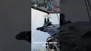 200IQ grenade throw #codm