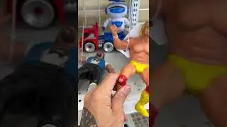 Rubber LJN Wrestlers at the thrift store!! #nostalgia #retrotoys #thriftstorefinds #wrestling