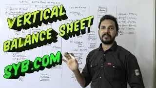Vertical Balance sheet