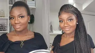 Watch Me Install My Braided Wig/Ivieglam