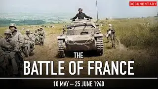 The Battle of France: Fall of a Nation in 6 Weeks | WWII Documentary
