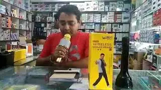 Ubon Bluetooth wireless speaker with karaooke mic