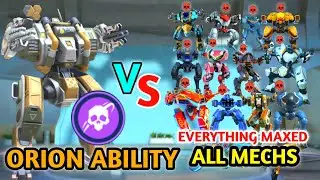 Orion Ability Vs All Mechs | Mech Arena