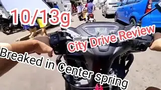 10/13g flyball and 1200rpm center spring | gravis upgrade review | City Drive
