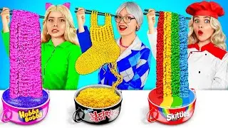Eu vs Minha Av&oacute;: Desafio Culin&aacute;rio | Dicas Malucas da Cozinha Secreta por RATATA CHALLENGE