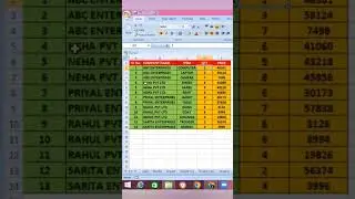 amazing shortcut trick for excel lovers 😱😱 #excel #shorts #ytshorts