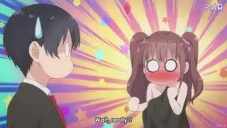 Okumura falls on top of half naked Mikari | 2.5 Dimensional Seduction Ep 2