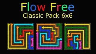 Flow Free - Classic 6x6 - Level 14