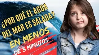 ¿Por qué el agua del mar es salada? Apréndelo en menos de 3 minutos.