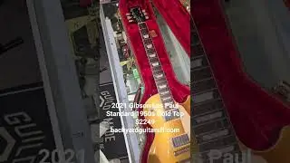 2021 Gibson Les Paul Standard 1950 Gold Top $2249 backyardguitarsfl.co#gibsonusa #lespaulguitar#fyp