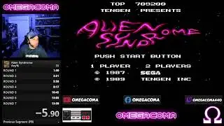 ALIEN SYNDROME NES SPEEDRUN 13m 44s BY OMEGACOMA