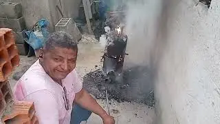 Máquina queimar de fio elimina 95% da fumaça expelida.