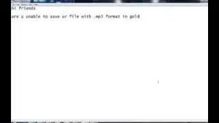 Goldwave - Error occurs when saving an MP3 file in GoldWave