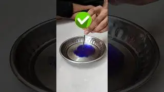 Ink And Water Experiment 😍 #shorts #experiment #science