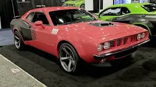 Modern Classic Challenger Cuda Conversion Sema 2024