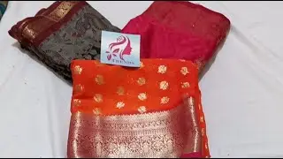 Pongal Sale only Live Viewers Banarasi/Maheswari/Dola/Rangoli Silk Mistake Fullsarees #mistakesarees