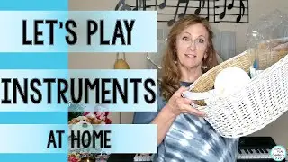 Music Activities at Home🎵Let's Make and Play Instruments🎵Rhythm Music Lesson🎵Sing Play Create