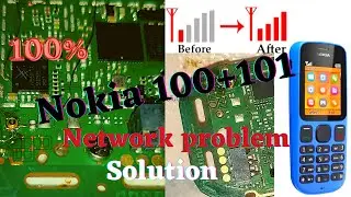 Nokia 100/101 Network Solution Low Signal No Service Network problem network jumper solution