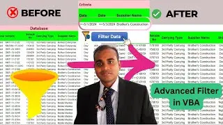 Advance Filters Hacks in Excel VBA in Bangla (VBA advanced filter)