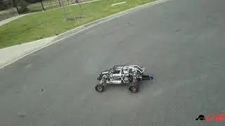 Alx 100cc twin with Dad