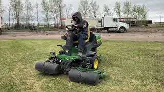 6' JD 2500A greens mower, S/N 010540, F40, Selling June 7/25 @ www.fraserauction.com