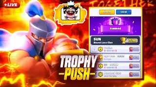 Trophy push 🏆#clashroyale #live
