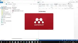 Cómo instalar Mendeley Desktop, el Plugin para Word, y resolver el error del Plugin de Word