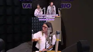 #valeriarubio nos da algunos tips de botanas f&aacute;ciles y saludables 🫐🥒