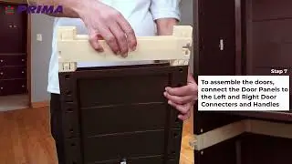 How to assemble plastic cabinet Alfa 2 @govind_chairs