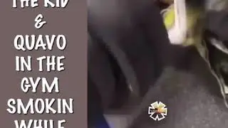 RICH THE KID AND QUAVO IN THE GYM LIFTINF CRAZY AMOUNTS OF WEIGHT