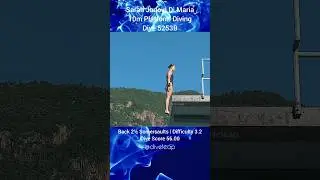 Sarah Jodoin Di Maria 🇮🇹 | Incredible Women's Diving Performance! ✨