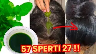 MAGIC LEAVES!! MAKE GRAY HAIR PERMANENTLY BLACK WITHOUT CHEMICALS