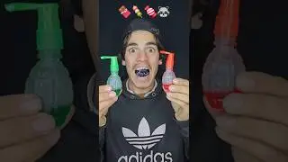 ASMR AMERICA ORIGINAL SUGAR WATER (3 FRUIT FLAVOR) #shorts