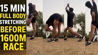 15 min Full body Stretching | Marcos academy Delhi | 1600m in 6 min