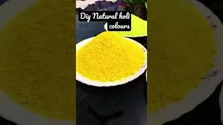 #shorts #ytshorts Powder Colour Gulal At Home Natural & Safe Holi Colour 
