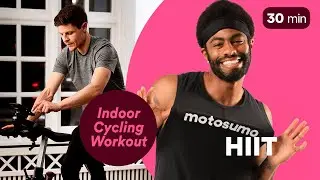 30 Minute HIIT Burn Calories Indoor Cycling Workout | Motosumo