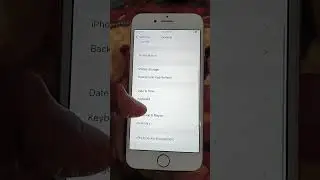 iPhone Reset Network Settings