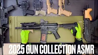 NO TALKING Gun Collection ASMR 2025 🔫 | Relaxing Walkthrough (Clicks & Metal Sounds)
