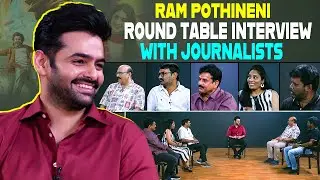 Energetic Star Ram Pothineni Round Table Interview | #andhrakingtaluka | TFPC