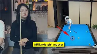 【fancy billiards】Go to the billiard hall and meet the female billiard master