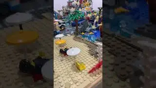 New Lego palm tree for the beach 🏝 #lego #shorts #legocity
