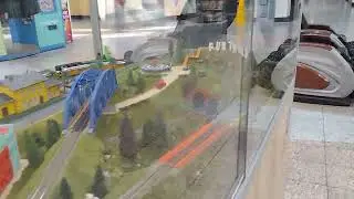 new electronic train set I saw in the mall