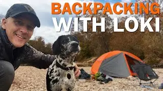First Time Backpacking Overnight With My Dog