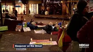 Berkeley Protesters Sleeping On Streets To Show Support For Homeless