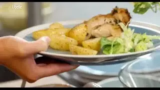 Citroenkip met krieltjes uit de oven