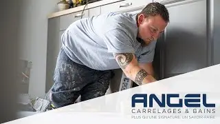 ANGEL Carrelages & Bains | Avant / Apr&egrave;s r&eacute;novation et pose carrelage int&eacute;rieur 60x60 &agrave; Reims