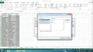 Excel - Sorting