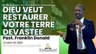 Emmanuel Haitian SDA Church | Sabbath School Ministry | Saturday Oct 25 2025